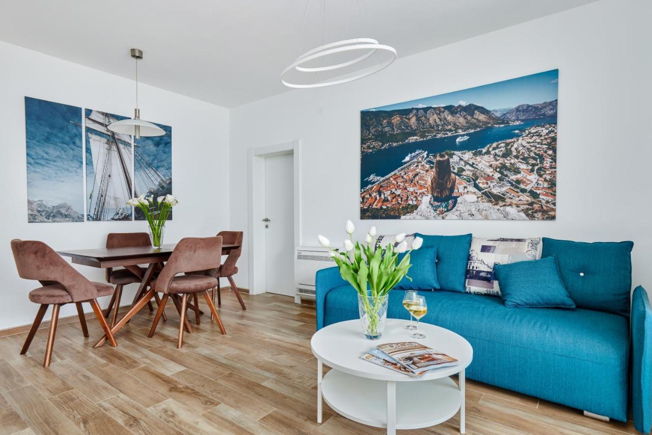 דירות קוטור Iva'S Sea View Balcony מראה חיצוני תמונה